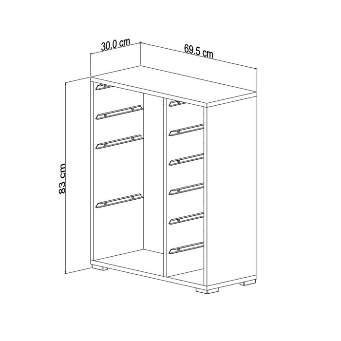 Hanah Home Zen 2D2K6U - Blanco y Azul